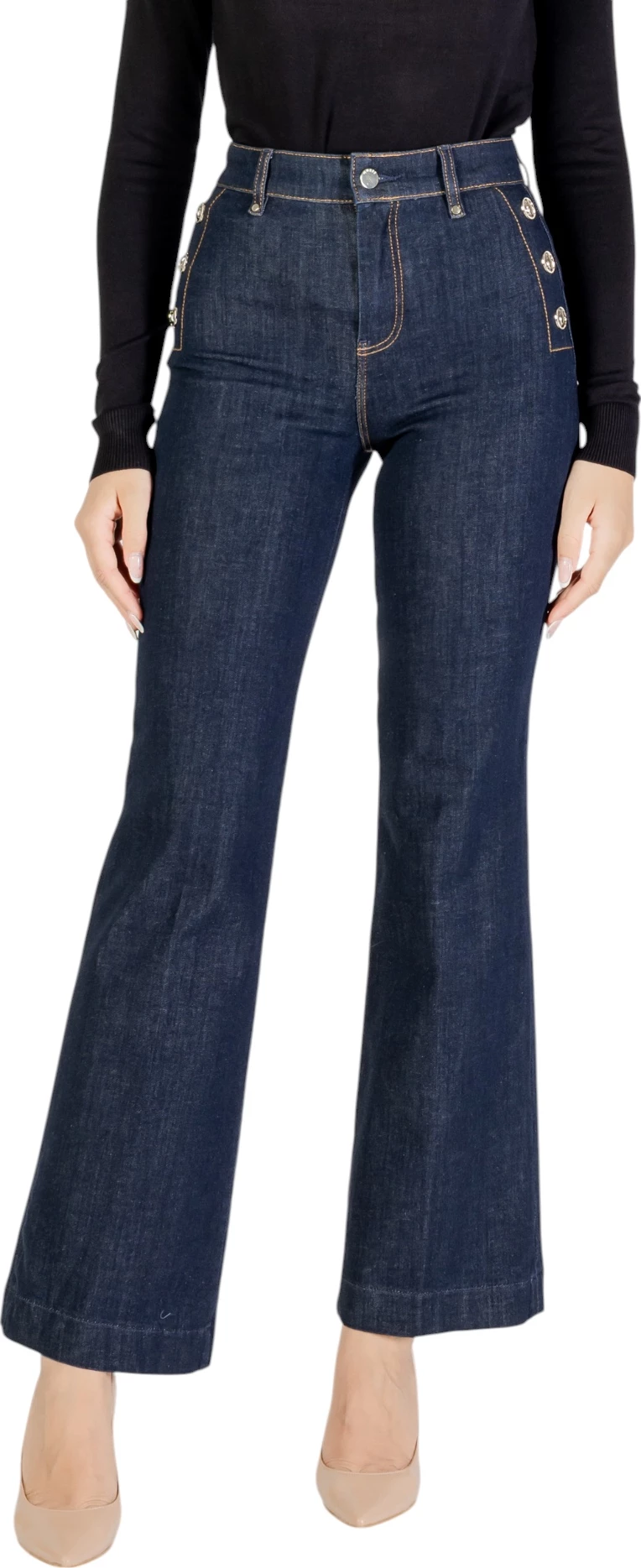 Xhinse për femra Guess New Faye Pant W5RA0P D5PW1, denim