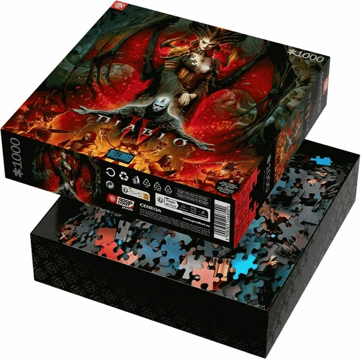 Puzzle lojërash Cenega Publishing Diablo IV Lilith, 1000 pjesë, Shumëngjyrësh
