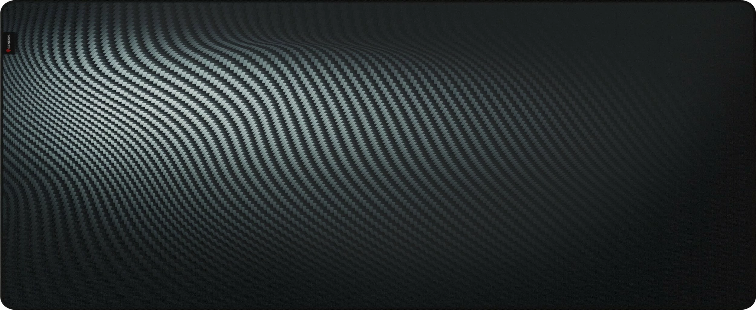 Mauspad GENESIS Carbon 500 Ultra Wave NPG-1706, XXXL 1100x450mm, 2.5mm, i zi