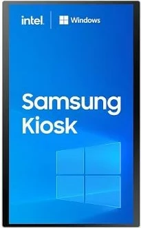 Monitor kiosk Samsung LH24KMCCBGCXEN, 24", Touchscreen, Windows 10 IoT, Bardhë