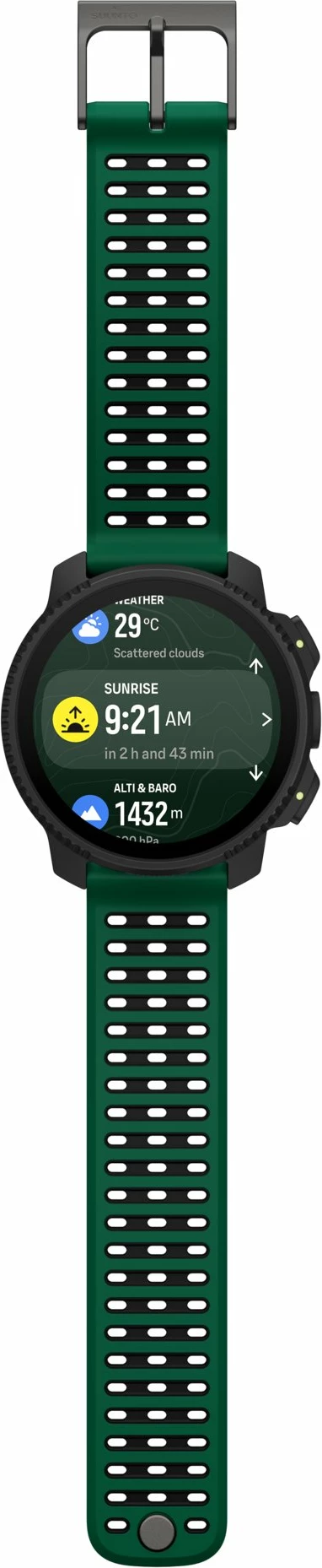 Smartwatch Suunto Vertical 2 SS051207000 AMOLED 1.5\" GPS, Pine Green