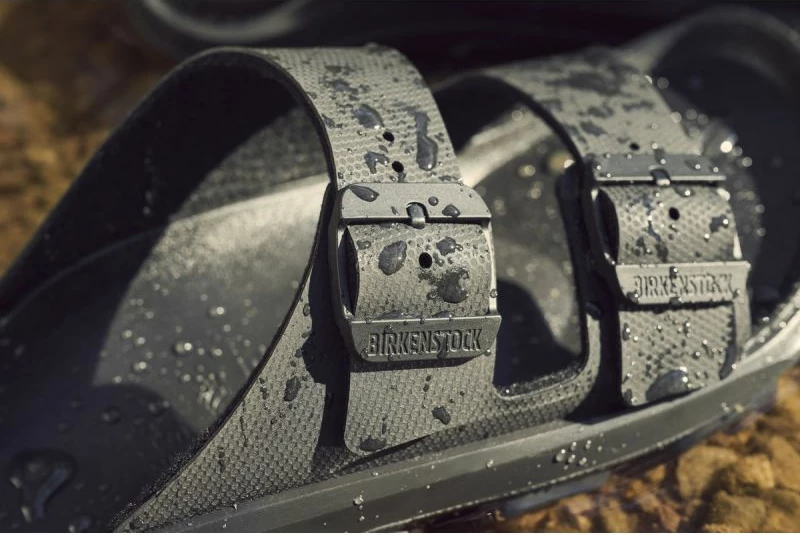 Slapa Birkenstock unisex, gri