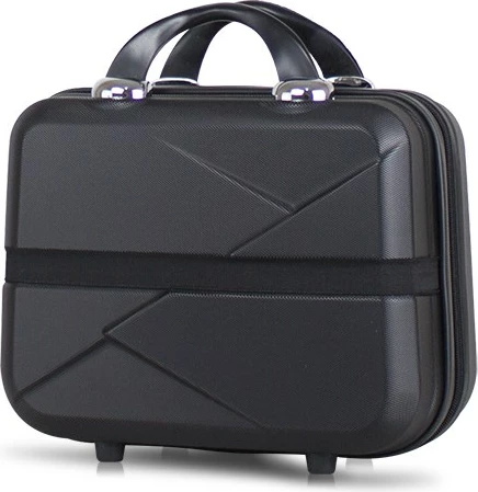 Çantë për make-up, ngjyrë e zezë, Zoozie Bags, 25x30x17cm