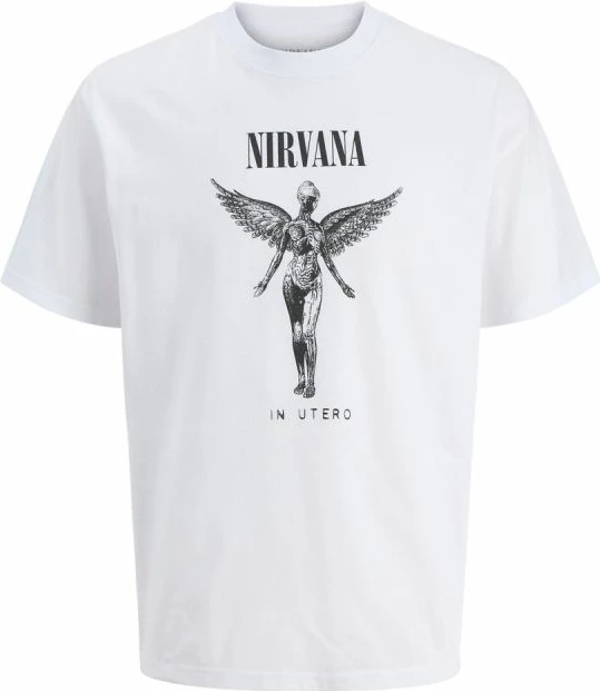 Maicë për meshkuj Jack&Jones, e bardhë