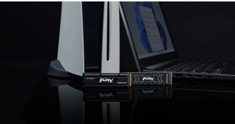 SSD i brendshëm Kingston FURY Renegade SFYRDK 2000G 2TB M.2 NVMe PCIe 4.0 me heatsink, e zezë