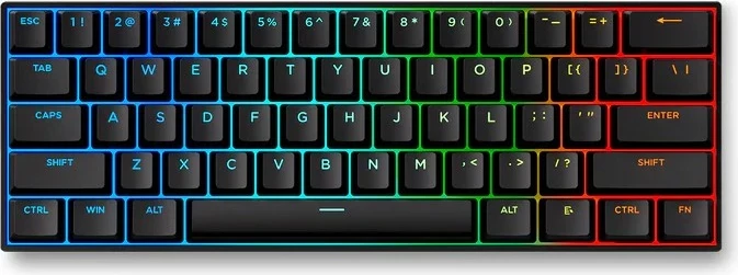 Tastierë gaming Mchose Ace 60 Pro, 60%, RGB, USB-C, Hot-Swap, e zezë