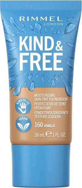 Rimmel London - Kind &amp; Free Moisturising Skin Tint Foundation - 160 Vanilla