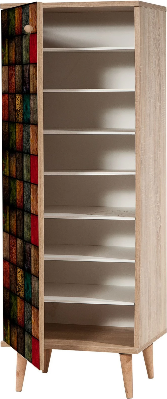 Set mobiljesh për korridor Filinta, ngjyrë sonomo dhe e gjelbër, 723-1070