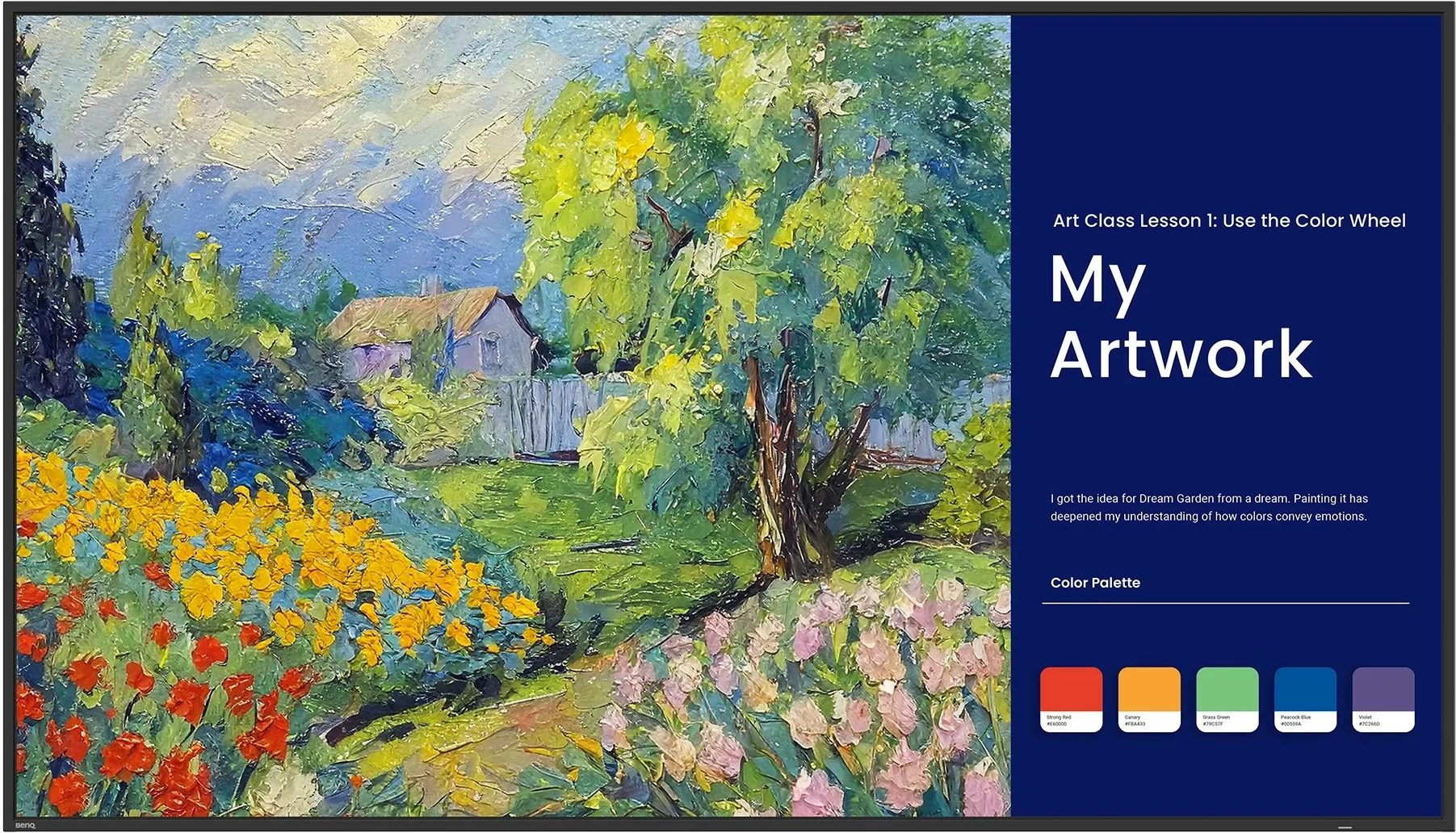 Ekran i madh BenQ SL6504, 65 inç, 4K Ultra HD, Android, IPS