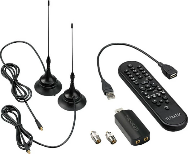 Marrës DVB-T USB TerraTec T5 Blackline Dual Tuner HD, i zi