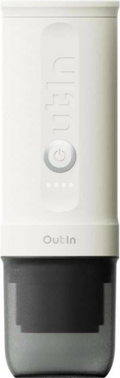 Aparat kafeje portabel OutIn Nano OTEM-01, kapsula/miell, 20 bar, pearl white