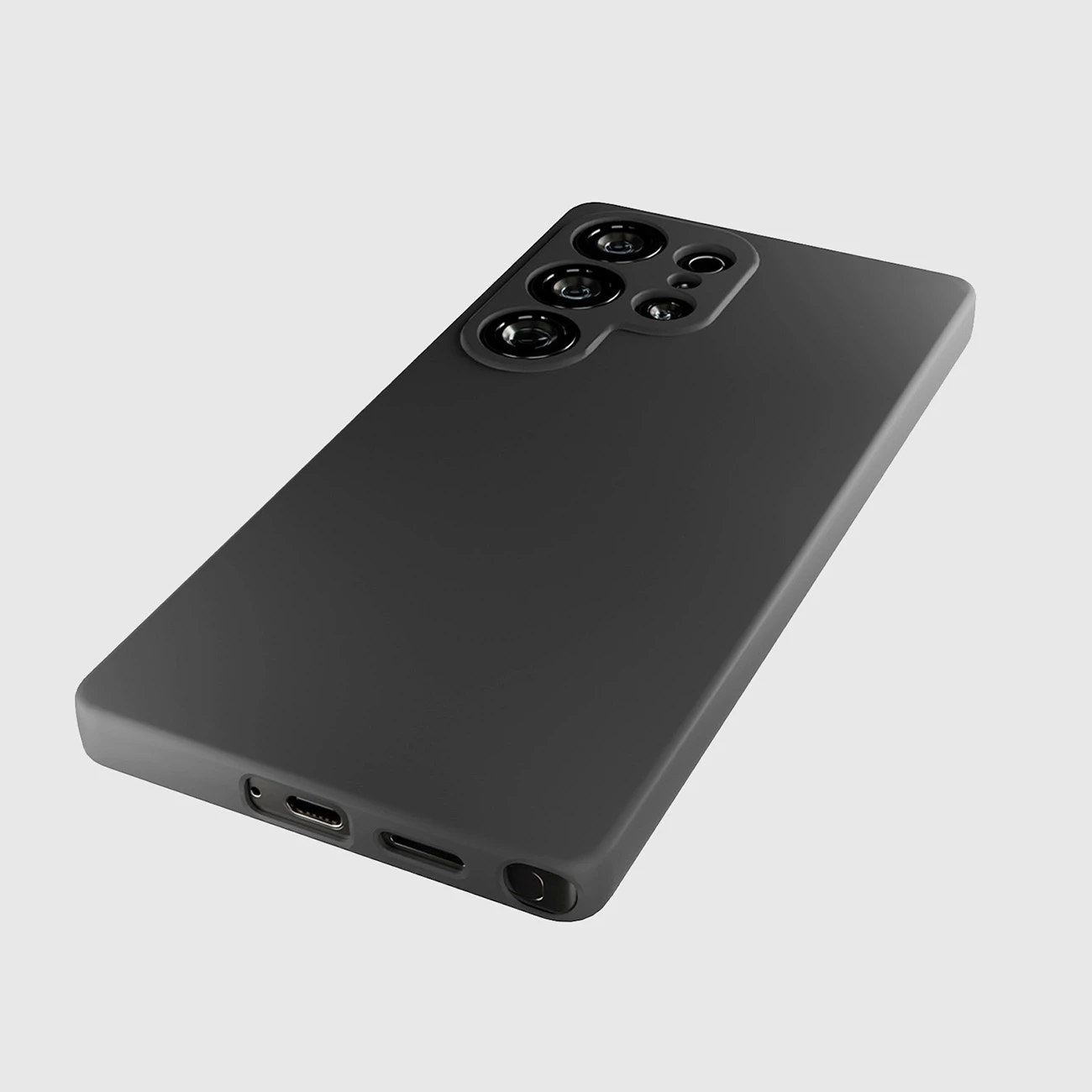 Mbështjellës SBS Instinct për Samsung Galaxy S25 Ultra, TPU me mikrofibër, i zi