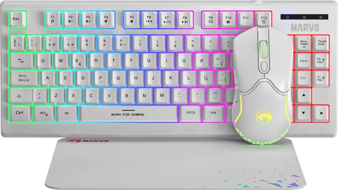 Set 3 në 1 MARVO CM310 WH EN