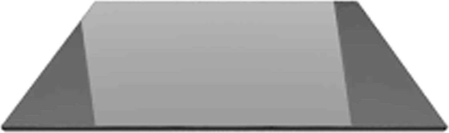 Tabaka xhami, Fine Dine, Skiatos, 350x350 mm, e zezë