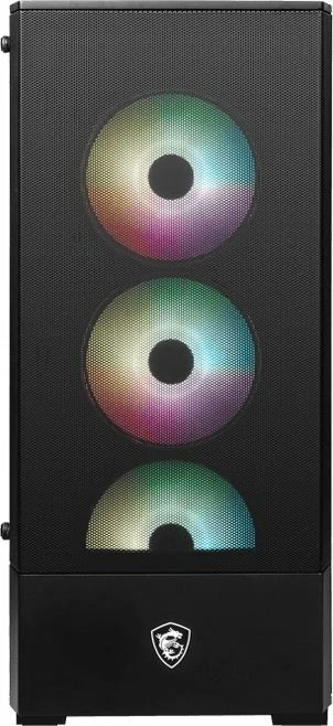 Kasë MSI MAG Forge 112R ARGB Midi Tower ATX, tempered glass, pa furnizues rryme, e zezë