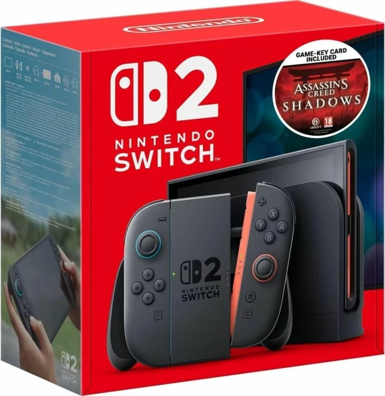 Konzolë Nintendo Switch 2 me Assassin's Creed Shadows