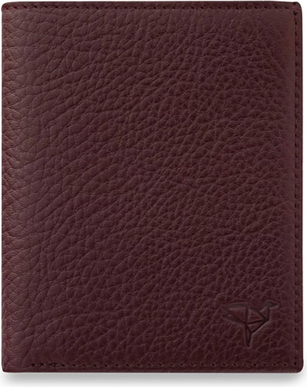 Portofol për burra, ngjyrë e kuqe Claret, Zoozie Bags Denver