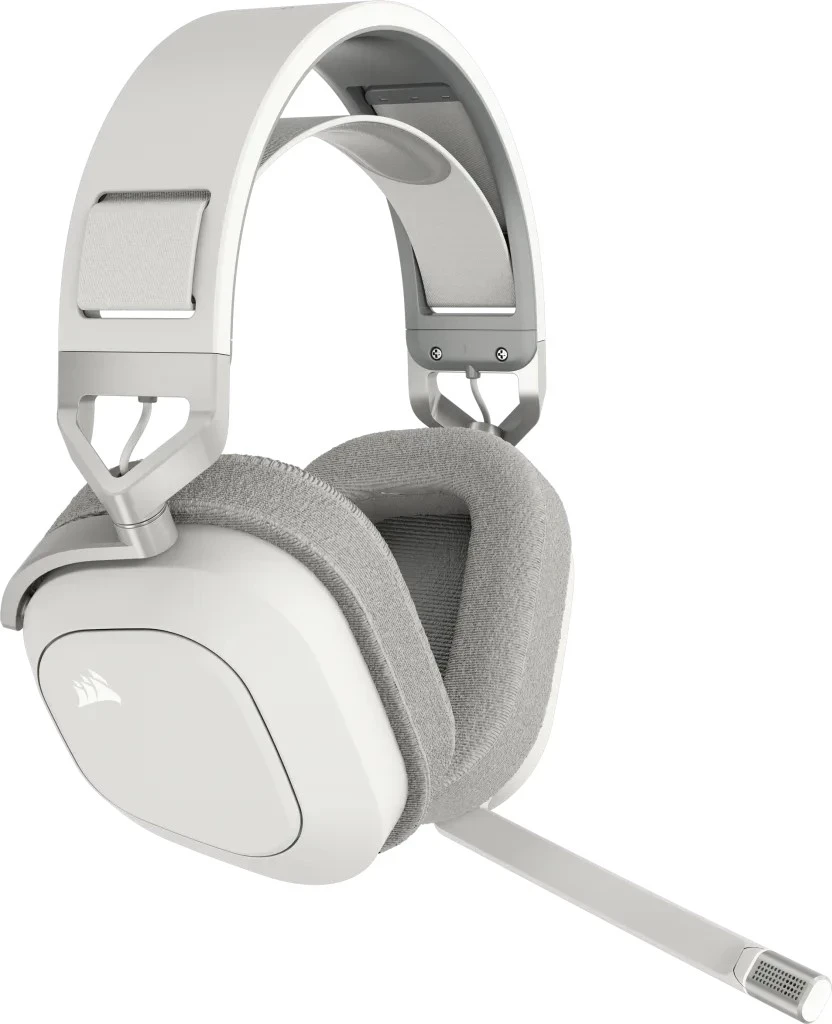 Kufje Corsair HS80 Max Wireless, pa tela, të bardha