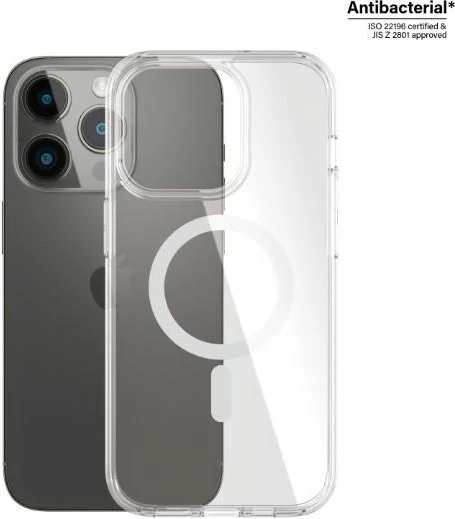 Mbështjellës PanzerGlass HardCase me MagSafe për iPhone 14 Pro, Transparent