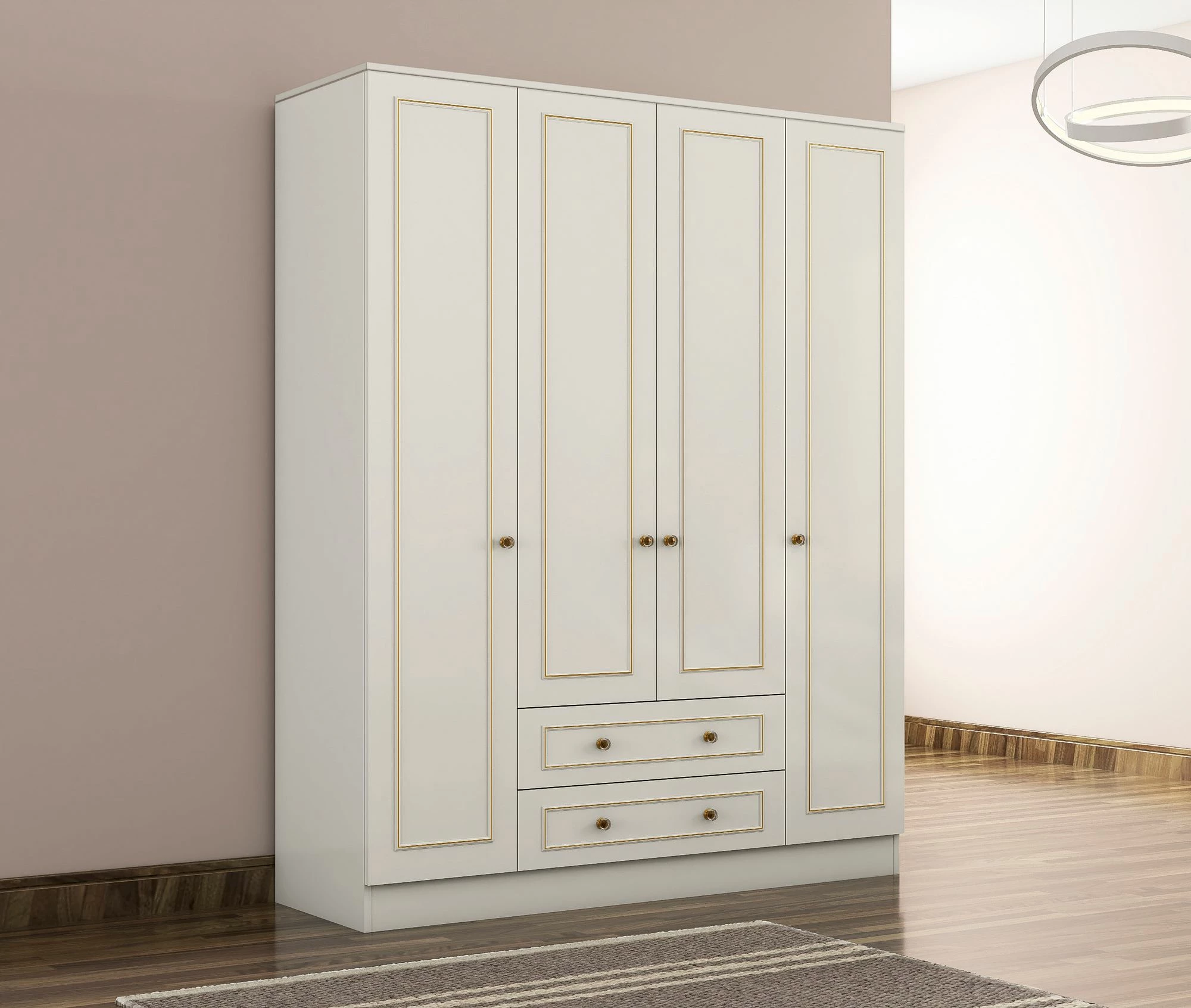 Set dhome për të rinj Skye Decor, ngjyrë e bardhë mat, Rb-080