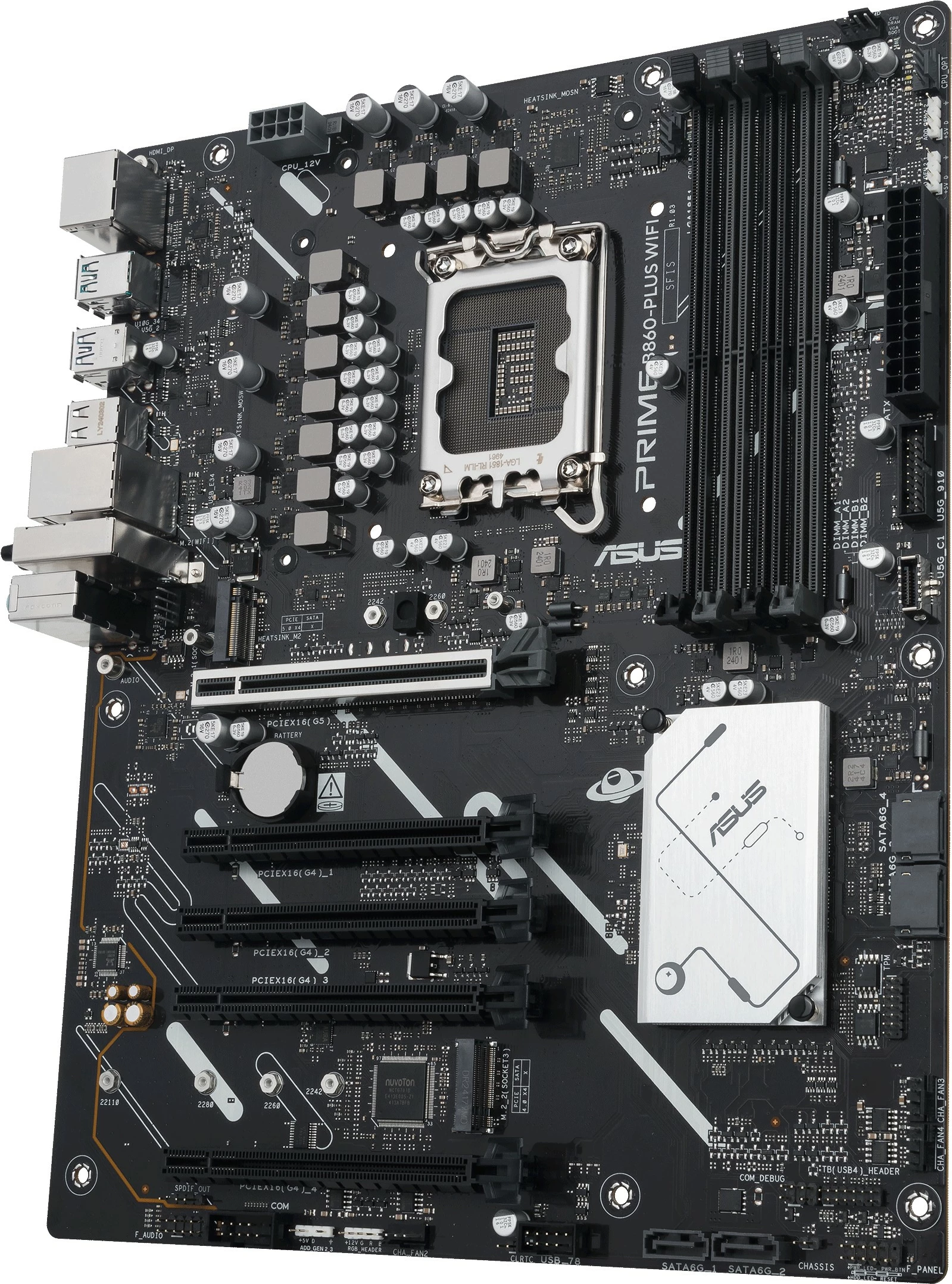Pllakë amë ASUS PRIME B860-PLUS WIFI, LGA1851