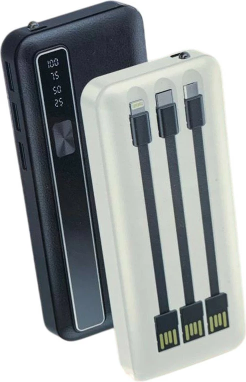 Power Bank i Fuqishëm Y51 40,000mAh me 4 Kabllo të Integruara