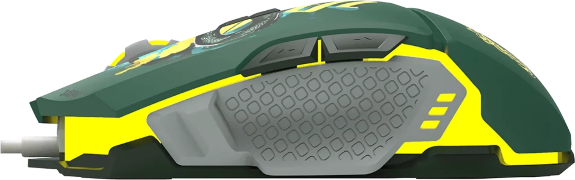 Maus gaming Spawn Harry Potter Slytherin, RGB, 12800 DPI, me kabllo USB-A, i gjelbër