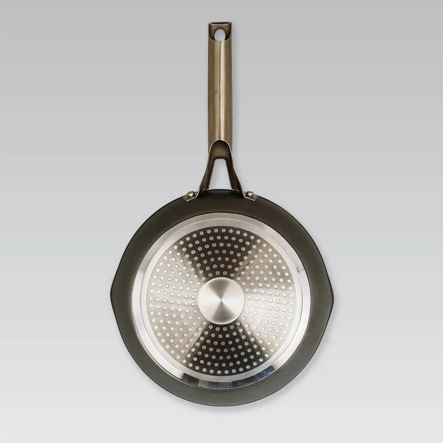 Tigan Maestro MR-1202, 24 cm, Alumini, Zi, Gri