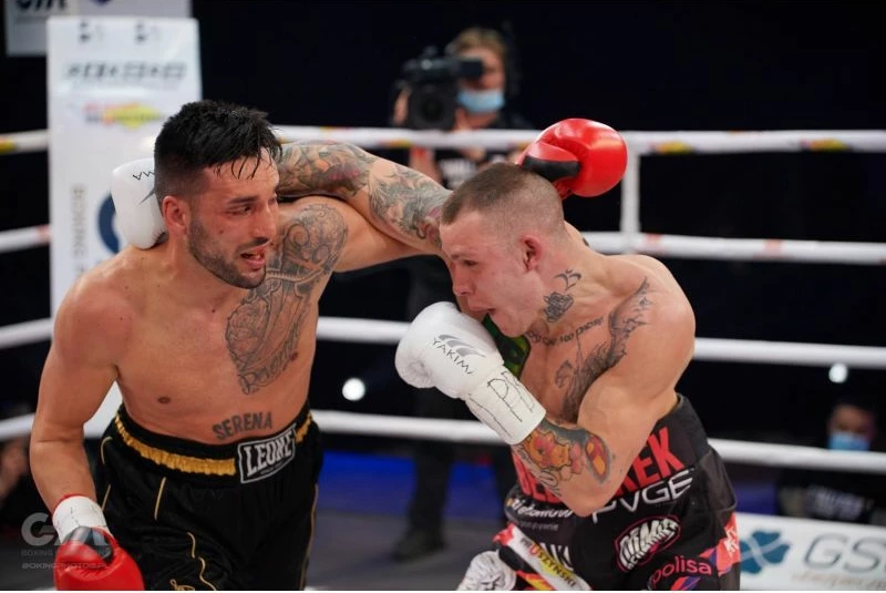 Doreza boksi Yakimasport Wolf L 10 oz, të bardha