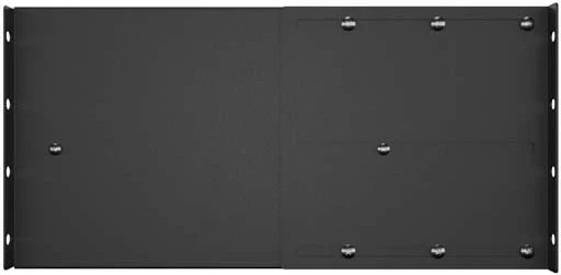 Sirtar për rack 19" LANBERG 4U 360mm, i zi