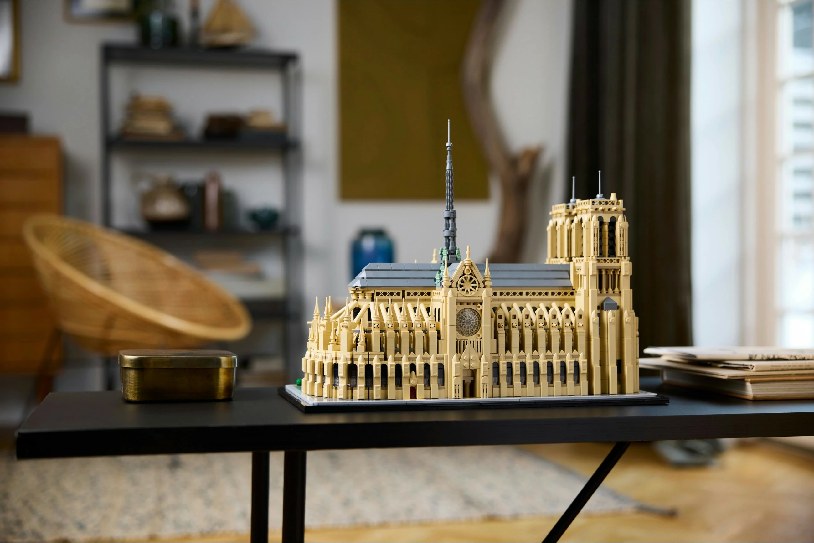 Set ndërtimi LEGO Architecture Notre-Dame de Paris, 4383 pjesë, plastikë, shumëngjyrësh