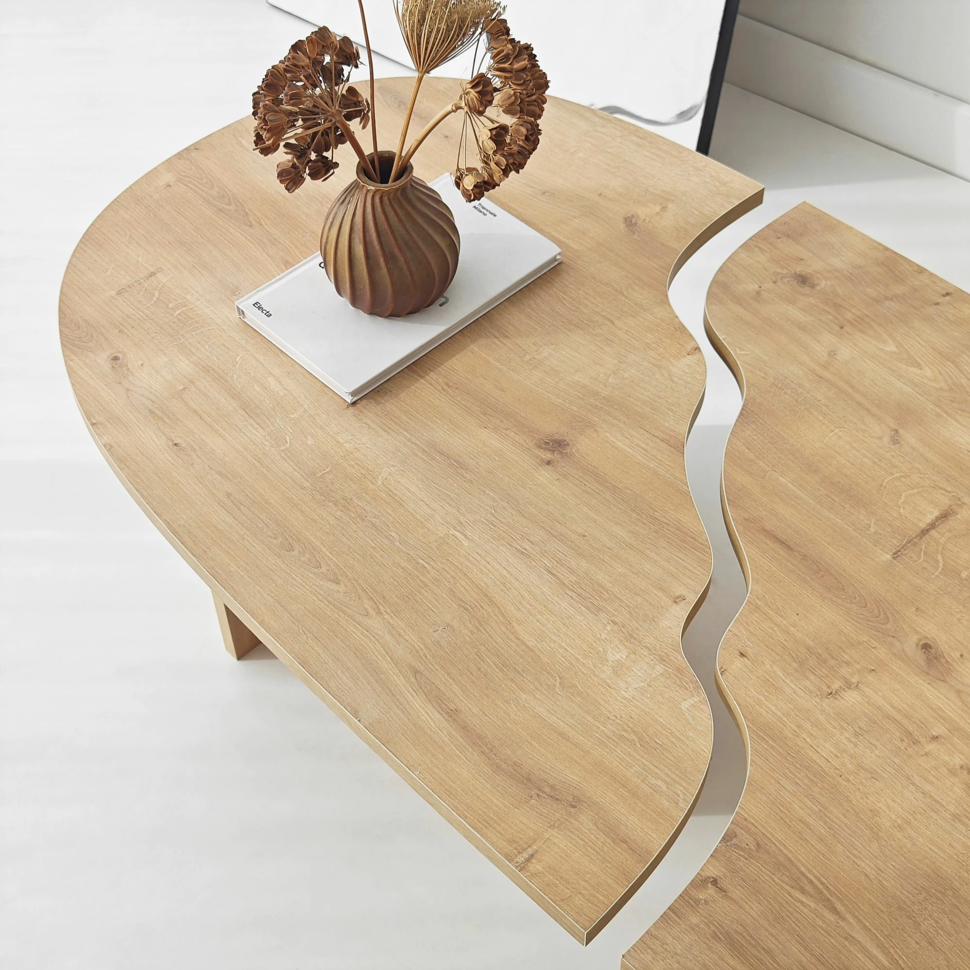 Tavolinë kafeje Skye Decor, ngjyrë lisi Sapphire Oak