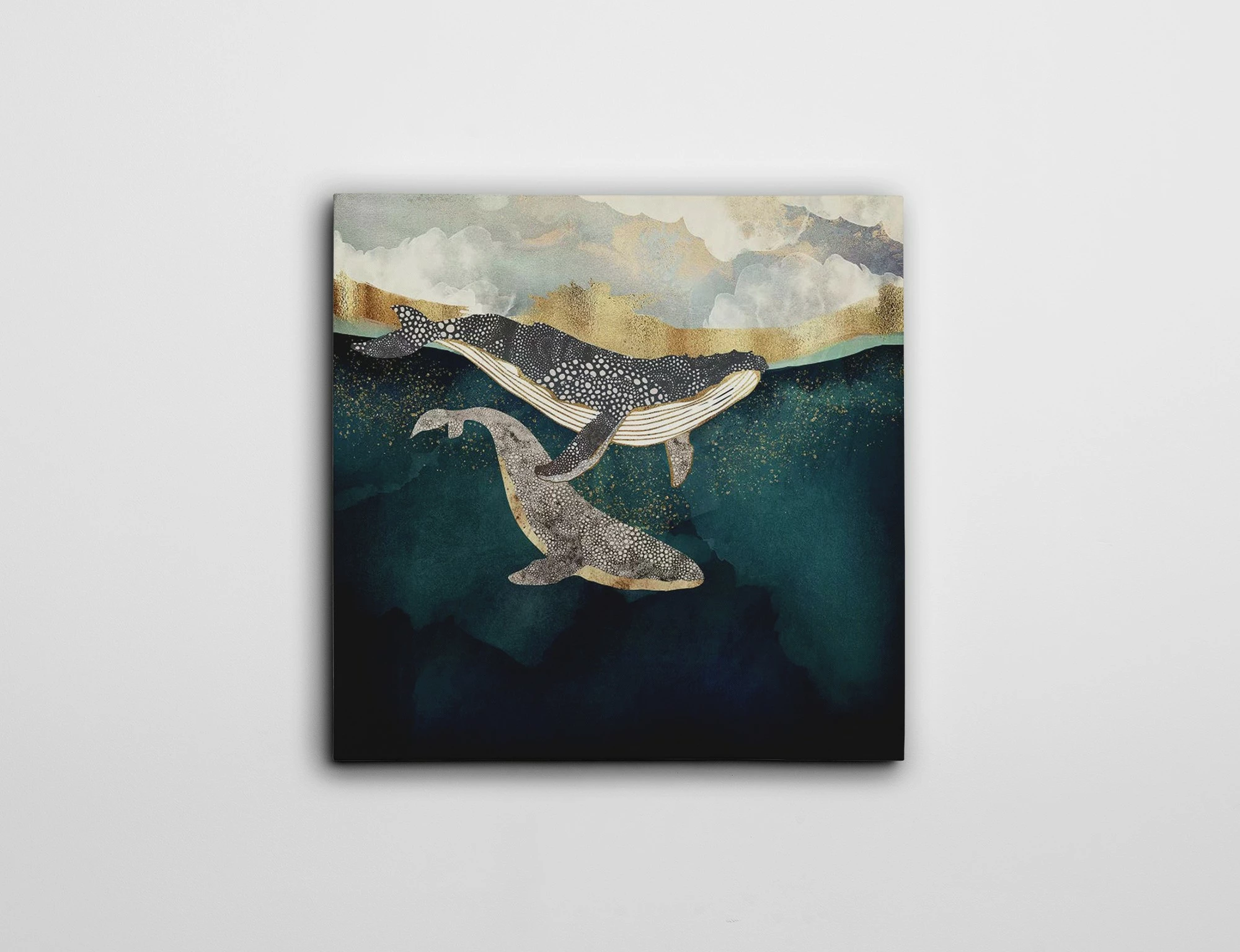 Pikturë dekorative në kanavacë, Wallity, KC465, shumëngjyrëshe, 45x45cm