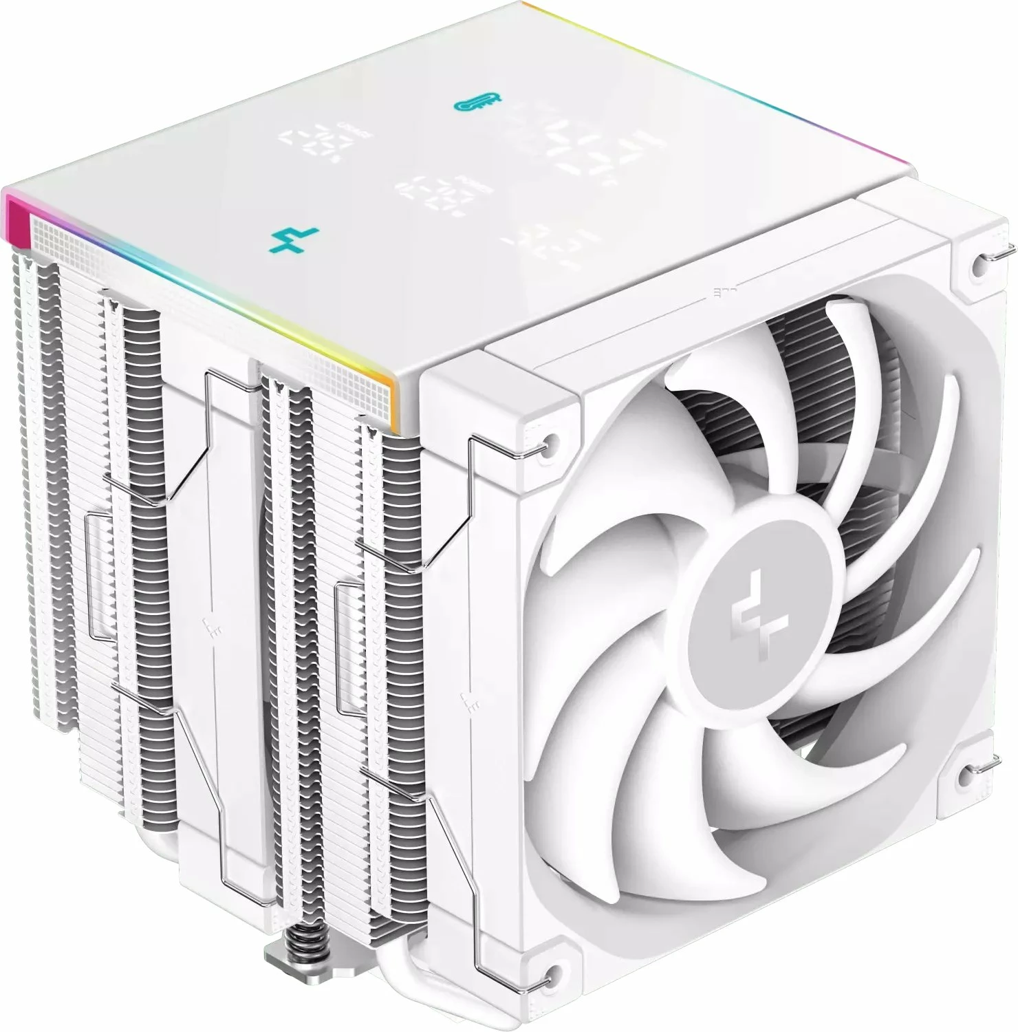 Ftohës CPU Deepcool AK620 Digital Pro R-AK620-WHAPMN-G 2x120mm ARGB i bardhë