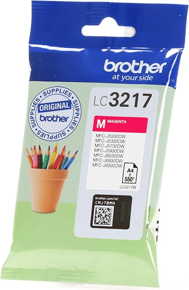 kartutë boje Brother LC-3217M 9 ml deri 550 faqe magenta