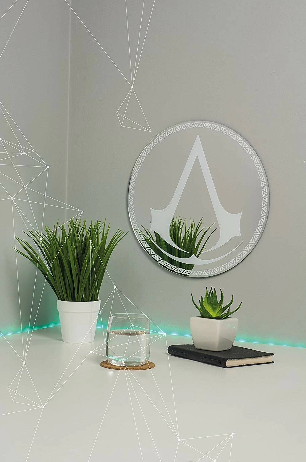 Pasqyrë muri Paladone Assassin's Creed 35 cm rrethore
