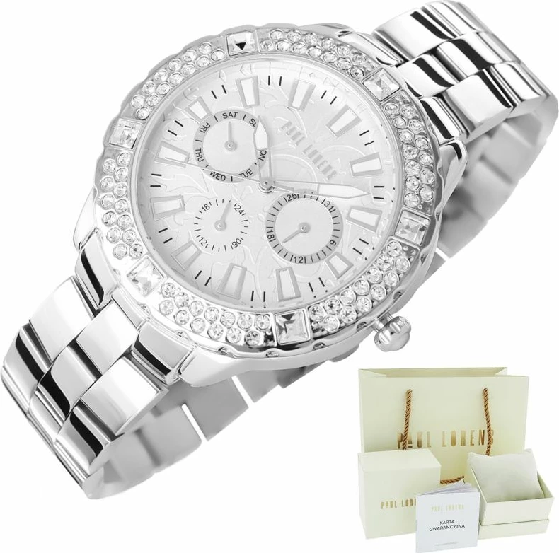 Orë dore për femra Paul Lorens, argjend