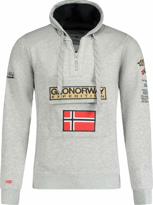 Duks për meshkuj Geographical Norway, gri [Madhësia: M]