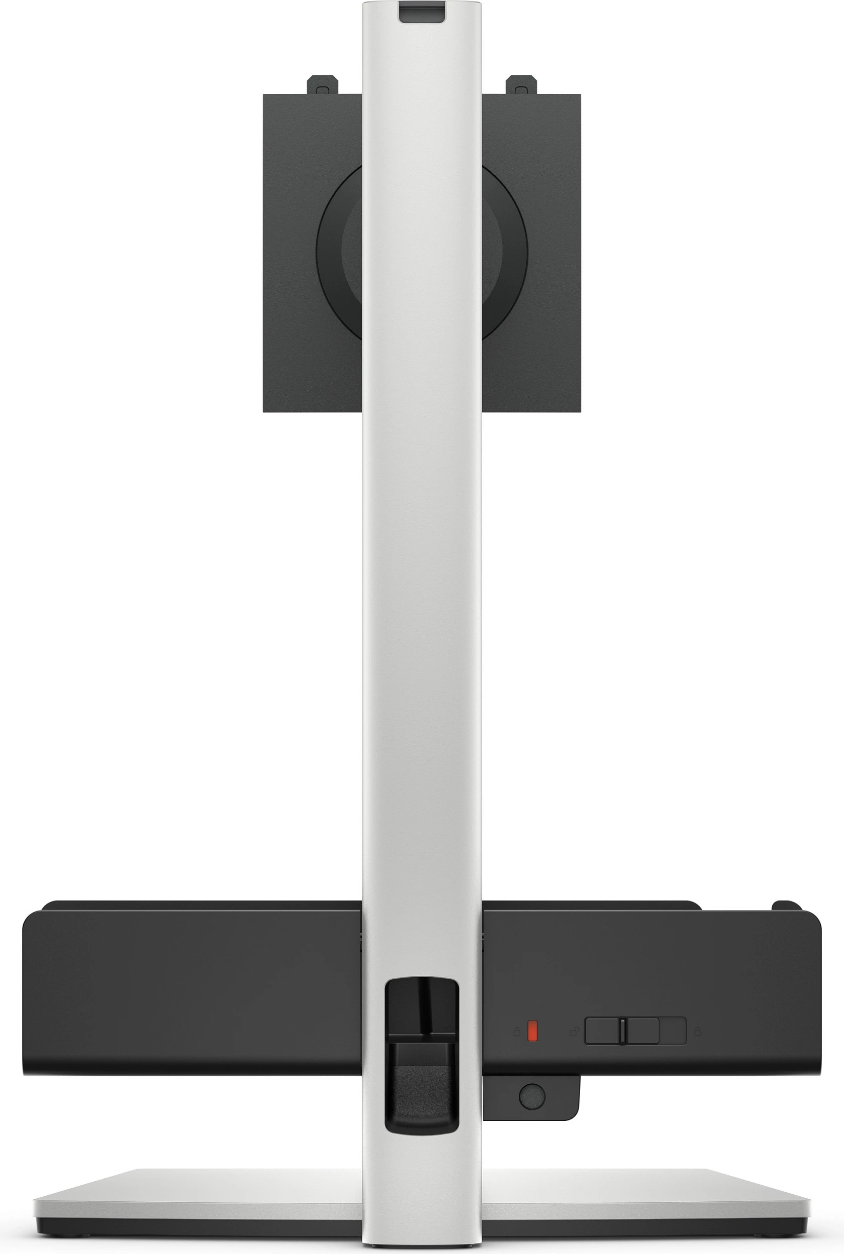 Mbajtës monitori DELL Pro Slim/Pro Max Slim, VESA 100x100, për tavolinë, 19-27", i zi/argjendtë