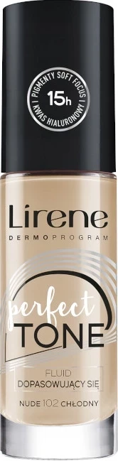 Krem pudër Lirene PERFECT TONE, 102 Nude, 30 ml