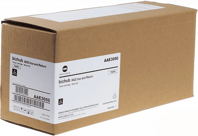 Toner Konica Minolta TNP60 AAE3050, rendiment 15000 faqe, standard, i zi