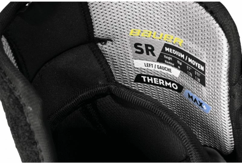 Mbrotëse bërryli për hokej Bauer, unisex, të zeza