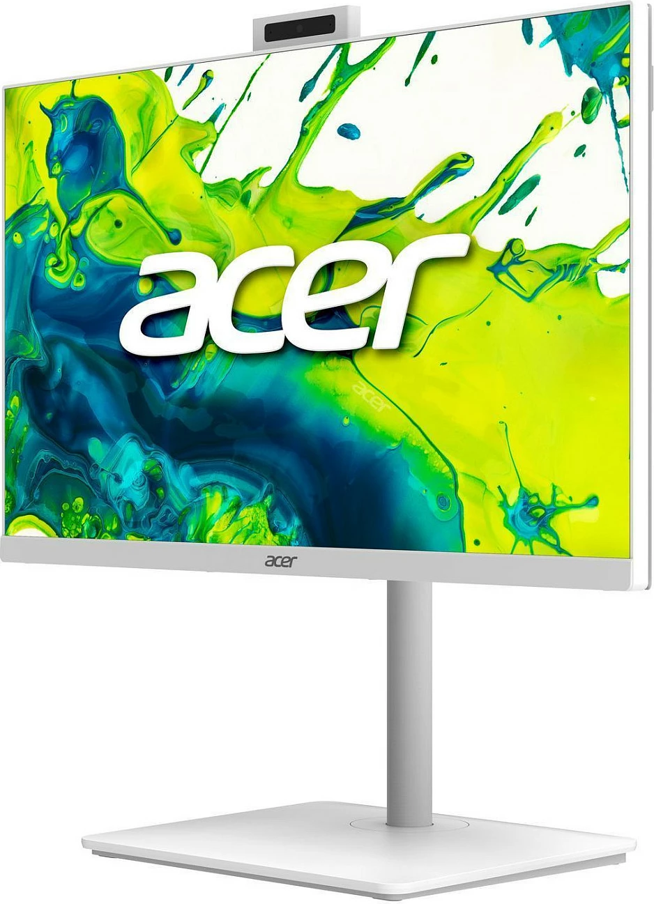 Kompjuter All-in-One Acer Aspire C27-A, Core 5 120U, 16GB RAM Memorje, 512GB SSD, 27" Full HD, Windows 11 Home, i bardhë