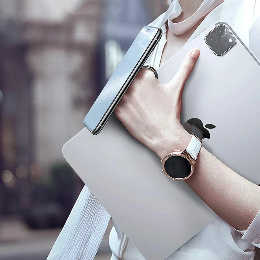 Mbajtës magnetik për telefon Tech-Protect, unazë me stand, e zezë