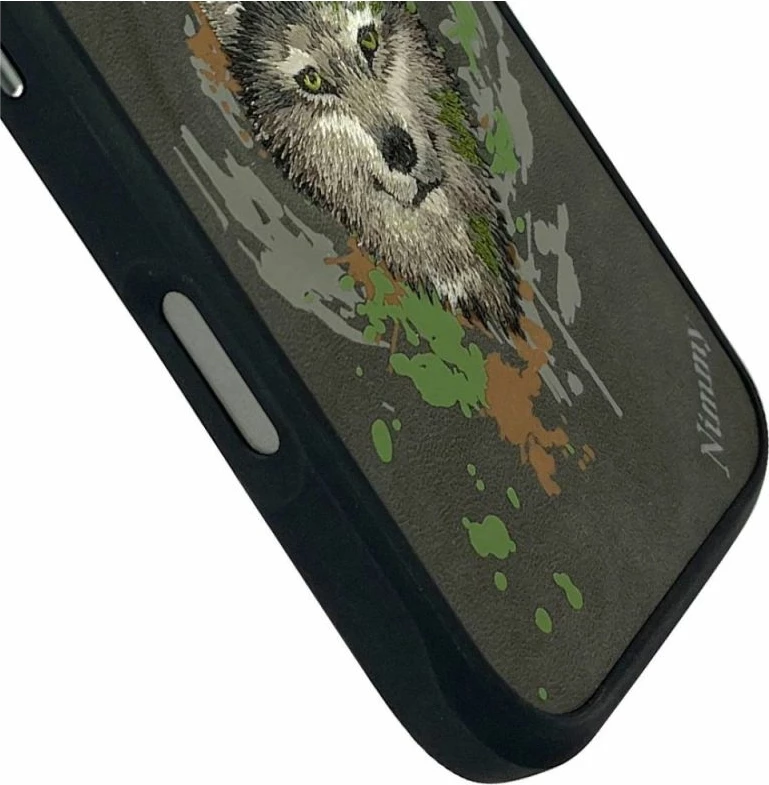 Kapak MagSafe Nimmy Wilk për iPhone 16 Pro, gri
