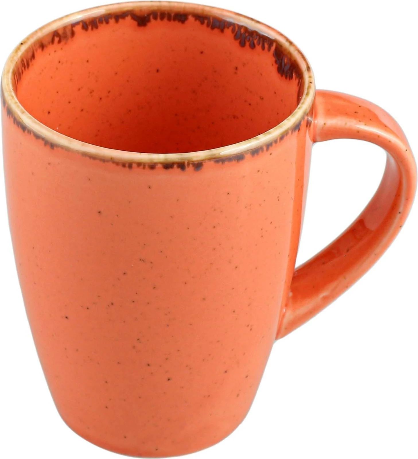 Filxhan porcelani Porland Seasons Amber 260 ml, portokalli, set 6 copë