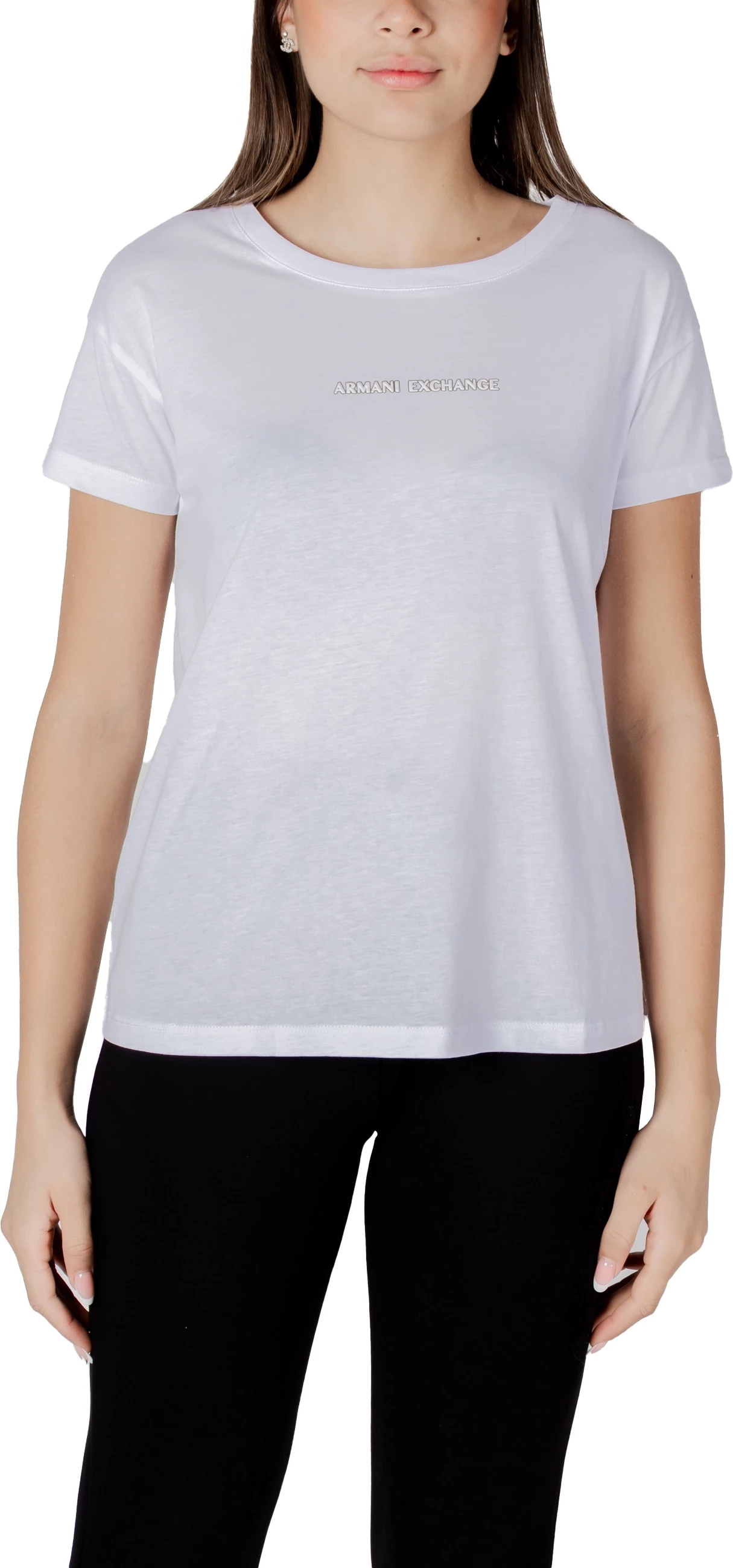 Maicë për femra Armani Exchange XW000534 AF10359, e bardhë