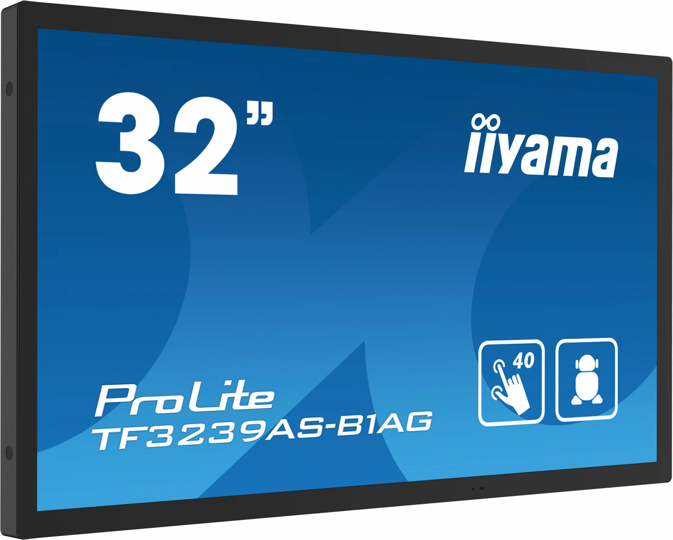 Ekran interaktiv iiyama TF3239AS-B1AG, 31.5 inç, LED, 1920 x 1080 piksel, 24/7