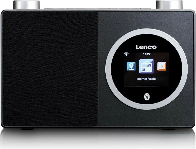 Radio interneti Lenco DIR-70BK, Bluetooth, ekran me ngjyra, e zezë