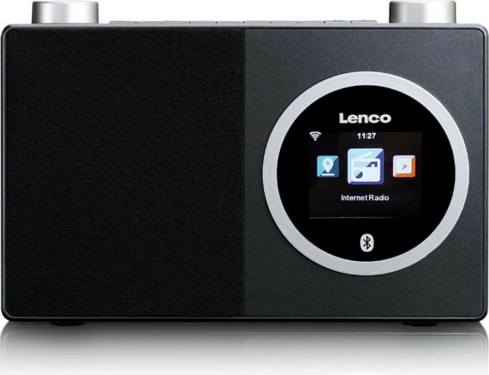 Radio interneti Lenco DIR-70BK, Bluetooth, ekran me ngjyra, e zezë
